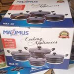 MAXIMUS NON STICK 4PCS POT