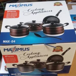 MAXIMUS NON STICK 3PCS POT WITH FRYING PAN