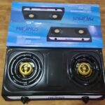 Non Stick Maximus double burner Gas stove