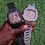 Square wrist watch