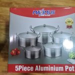MAXIMUS 5PCS ALUMINIUM POT