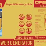 QASA SOLAR GENERATOR SPG 500 ECO(WITHOUT SOLAR PANEL)