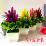 Square Based Decor Flower