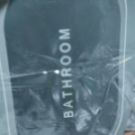 VERY THICK SILICON TYPE BATHROOM DOOR MAT(40 BY 60CM)