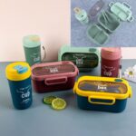 1000ml lunch box+ 500ml water cup: Type C
