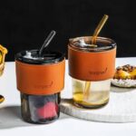 Glass Straw cup