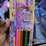 MINI PENCIL SET WITH CRAYON & ERASER