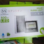 SX SOLAR FLOOD LIGHT 500W LED WITH PANEL
