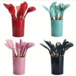 12PCS SILICON KITCHEN UTENSILS