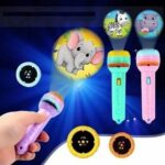 Kiddies projection flashlight