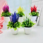 Round base flower decor