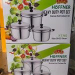 Hoffner Stainless Steel Cookware (20/22/24cm) ST 302