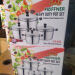 Hoffner Stainless Cookware ST402 (20/22/24/26cm)