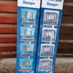 48kg heavy duty double pole hanger with roller
