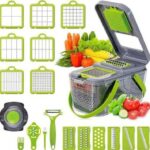 22PCS VEGETABLE SLICER