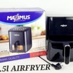 MAXIMUS 7.5LTR VISIBLE DIGITAL AIR FRYER