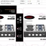 EUROSONIC TWO GAS BURNER + TWO HOT PLATE COOKER