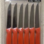 6PCS STAINLESS STEEL SET OF FRUIT KNIVES