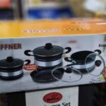 HOFFNER HF 8022 NON STICK POT WITH FRYING PAN (20, 22,24+24CM)