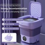 Foldable washing machine