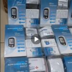 Blood Glucose Meter Diabetes Testing Kit with 50pcs Test Strips+50 Lancets