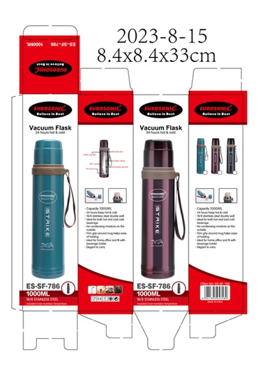 ES 786 1L WATER FLASK