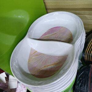 SET OF DIVIDER CERAMIC PLATE (6PCS)