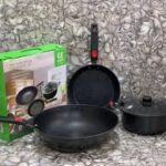 GZ 3 IN 1 NON STICK COOKWARE SET