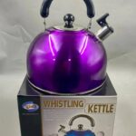 4L SMP COLOURED WHISTLING KETTLE
