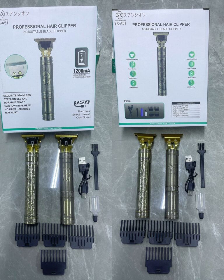 SX PROFESSIONAL HAIR CLIPPER WITH ADJUSTABLE BLADE