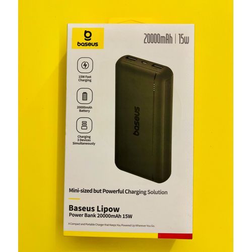 baseus 20000mah powerbank