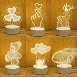 3D Creative visualization lamp
