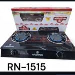 RASHNIK DOUBLE GLASS BURNER WITH INFRARED FACE