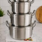 HOFFNER HF 4021 8PCS ALUMINIUM POT