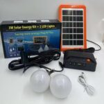 SOLAR ENERGY KIT WITH BULBS AND SOLAR PANEL