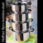 HOFFNER 0804 STAINLESS POT(4PCS)