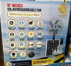 16 inches lion fan