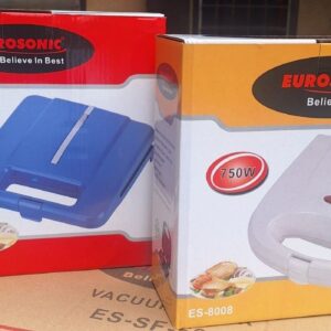 WHITE COLOUR EUROSONIC TWO FACE TOASTER ES8008