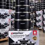 Zeiplteir Z-1824 Heavy Duty Stainless Steelware Set [18/20/22/24cm]