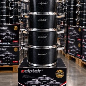 Zeiplteir Z-1622 Heavy Duty Stainless Steelware Set [16/18/20/22cm]