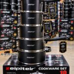ZEIPLTEIR 6610 10PCS STAINLESS STEEL COOKWARE SET